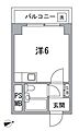 早稲田ユニテ1階6.7万円