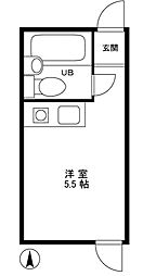 間取図画像 ワンルーム