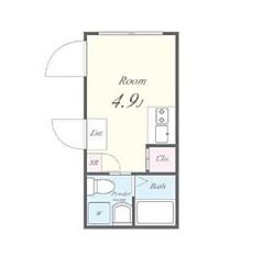 間取図画像 ワンルーム