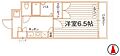 ディアレンス戸山公園3階9.9万円