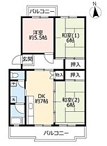 UR湊駅前  ｜ 大阪府堺市堺区出島町（賃貸マンション3DK・3階・67.10㎡） その2