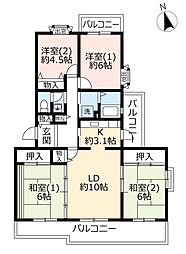 間取図画像 4LDK