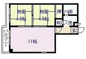 ウインザー8・8 601 ｜ 北海道旭川市八条通8丁目（賃貸マンション2LDK・6階・41.31㎡） その2