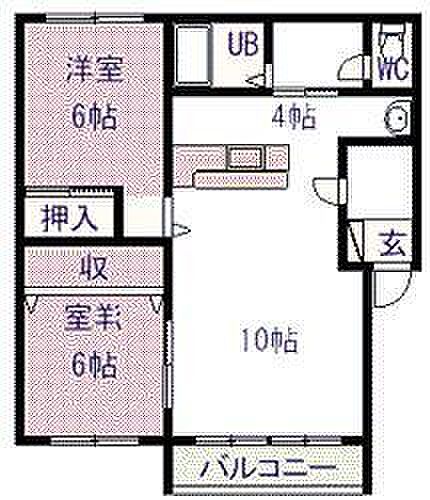 ワックスウィング宮下24 301｜北海道旭川市宮下通24丁目(賃貸マンション2LDK・3階・58.77㎡)の写真 その2