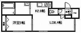 LANA　C棟 105 ｜ 北海道旭川市四条通4丁目（賃貸アパート1LDK・1階・40.73㎡） その2