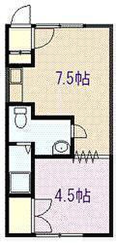 マイハウス 102｜北海道旭川市忠和三条4丁目(賃貸アパート1DK・1階・25.92㎡)の写真 その2