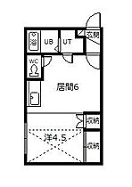 セラーノ 208 ｜ 北海道深川市四条（賃貸アパート1DK・2階・27.14㎡） その2