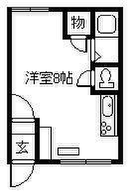 滝川第2総合ハイツ 212｜北海道滝川市緑町5丁目(賃貸アパート1R・2階・19.44㎡)の写真 その2