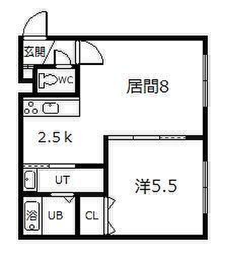 SHERATON旭川駅前 201｜北海道旭川市一条通2丁目(賃貸マンション1LDK・2階・36.18㎡)の写真 その2