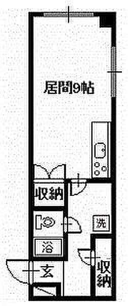 東8.2ホワイトハウス 104｜北海道旭川市東八条2丁目(賃貸マンション1R・1階・20.25㎡)の写真 その2
