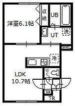 LANA　A棟 203 ｜ 北海道旭川市四条通4丁目（賃貸アパート1LDK・2階・40.38㎡） その2