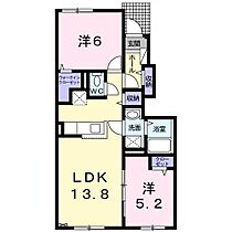 リリー 104 ｜ 北海道滝川市東町2丁目（賃貸アパート2LDK・1階・55.87㎡） その2