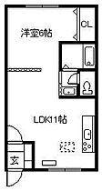 コーポすずらん 101 ｜ 北海道芦別市北四条西1丁目（賃貸アパート1DK・1階・36.45㎡） その1