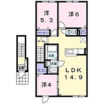 ラピス・ラズリIV 204 ｜ 北海道留萌市五十嵐町2丁目（賃貸アパート3LDK・2階・66.85㎡） その2