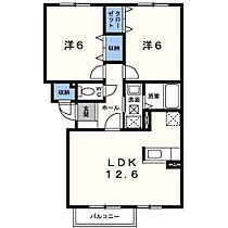 ベルグランデC 104 ｜ 北海道滝川市新町5丁目（賃貸アパート2LDK・1階・54.12㎡） その2