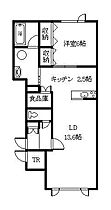 ティアナ 202 ｜ 北海道旭川市曙二条5丁目（賃貸アパート1LDK・2階・54.72㎡） その2