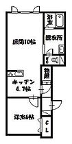 CLAIREII 201 ｜ 北海道旭川市神楽四条11丁目（賃貸アパート1LDK・2階・48.11㎡） その2