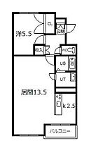 第2日新マンション 706 ｜ 北海道滝川市緑町7丁目（賃貸マンション1LDK・7階・54.00㎡） その2