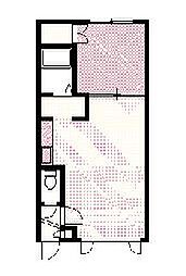 グラナダ76 1LDKの間取図画像