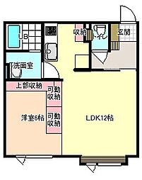 CAM 1LDKの間取図画像