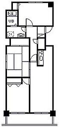 メセナ常磐 3LDKの間取図画像