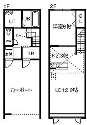 滝川東町1新築MS C 1LDKの間取図画像