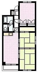 カムイ24A 3DKの間取図画像