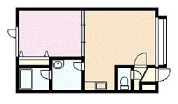 Mamaison 1DKの間取図画像