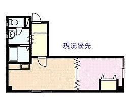 ピノ2・5 ワンルームの間取図画像