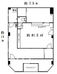 宝殿駅徒歩3分 居抜店舗 Yoga Bld(ヨーガビル) 2階/-