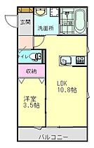 カサベルデF 205 ｜ 兵庫県加古郡播磨町宮西1-20-11（賃貸アパート1LDK・2階・36.11㎡） その2