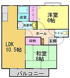 エスポワール 2階/202