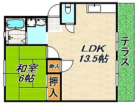 レジデンス須磨浦通  ｜ 兵庫県神戸市須磨区須磨浦通５丁目（賃貸アパート1LDK・1階・45.00㎡） その2