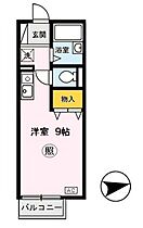 セジュール鈴蘭台  ｜ 兵庫県神戸市北区鈴蘭台南町１丁目（賃貸アパート1R・1階・20.03㎡） その2