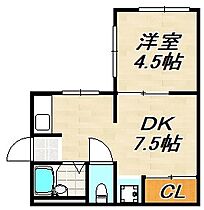 ビーコート鈴蘭台P1A棟  ｜ 兵庫県神戸市北区鈴蘭台北町１丁目（賃貸アパート1DK・1階・28.00㎡） その2