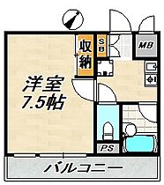 CASA K-1  ｜ 兵庫県神戸市長田区戸崎通２丁目（賃貸マンション1K・2階・25.30㎡） その2