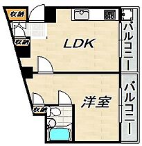 グローリーマンション  ｜ 兵庫県神戸市須磨区南落合１丁目（賃貸マンション1LDK・2階・42.00㎡） その2