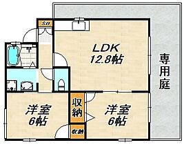 ベルドミールA棟  ｜ 兵庫県神戸市長田区前原町２丁目（賃貸アパート2LDK・1階・53.90㎡） その2