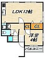 千守マンション1階4.6万円