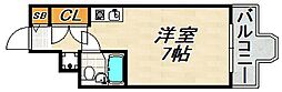 メゾン・ド・エティック ワンルームの間取図画像