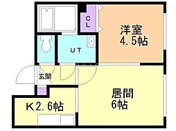 ホクト・ラム 1階/102
