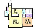 クラリス北16条A1階5.2万円