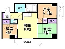 エクセレント15 3LDKの間取図画像