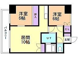 ワイナリー228 2LDKの間取図画像