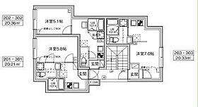 Maison　de CHARME三ノ輪 403 ｜ 東京都荒川区荒川1丁目（賃貸マンション1K・4階・20.21㎡） その2