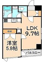 プランドール・コダイ  ｜ 東京都台東区元浅草1丁目（賃貸マンション1LDK・6階・38.95㎡） その2