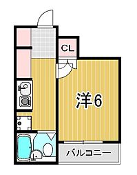 ハイツ・マツセ 1Kの間取図画像