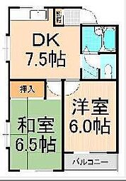 間取図画像 2DK