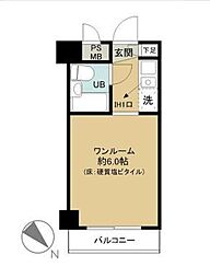 間取図画像 ワンルーム