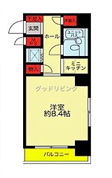 ストークTS元浅草 1Kの間取図画像
